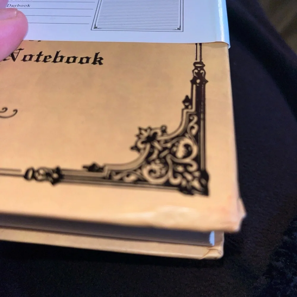 N/A blank notebook